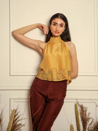 Hayat Halter Top