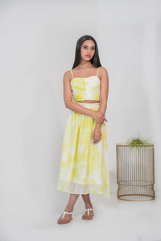 Aurora Skirt-Crop Top Set