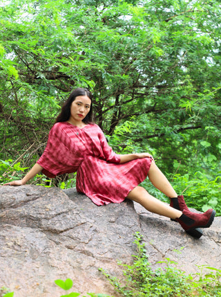 Rose Kaftan Dress